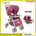 Hersteller new Baby Kinderwagen Veranstalter 2 bis 1 verstellbare Griffhöhe Kinderwagen mit Autositz